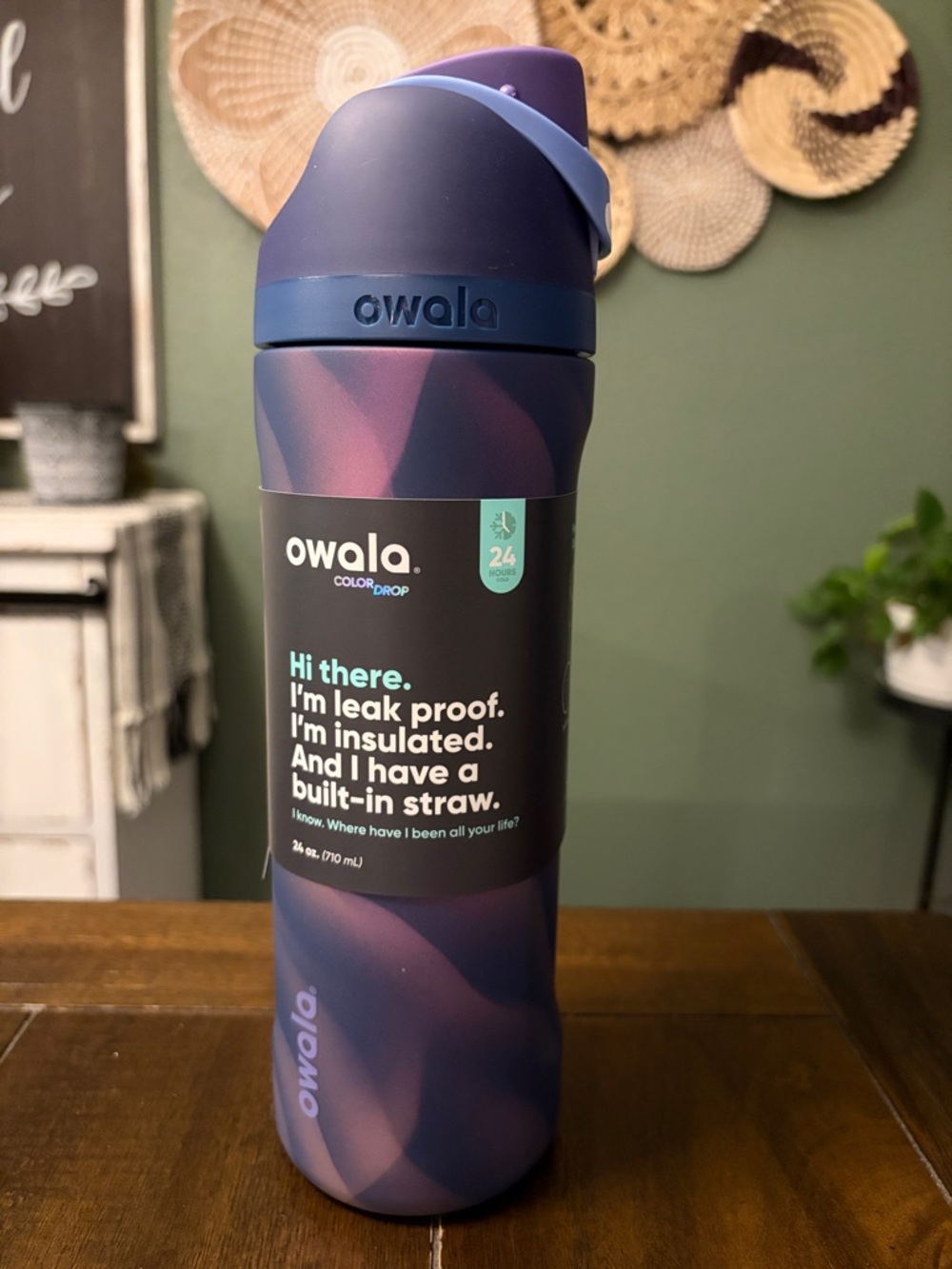 Owala 24 Oz FreeSip in ARTIC STORM Limited Edition 2026! New!!